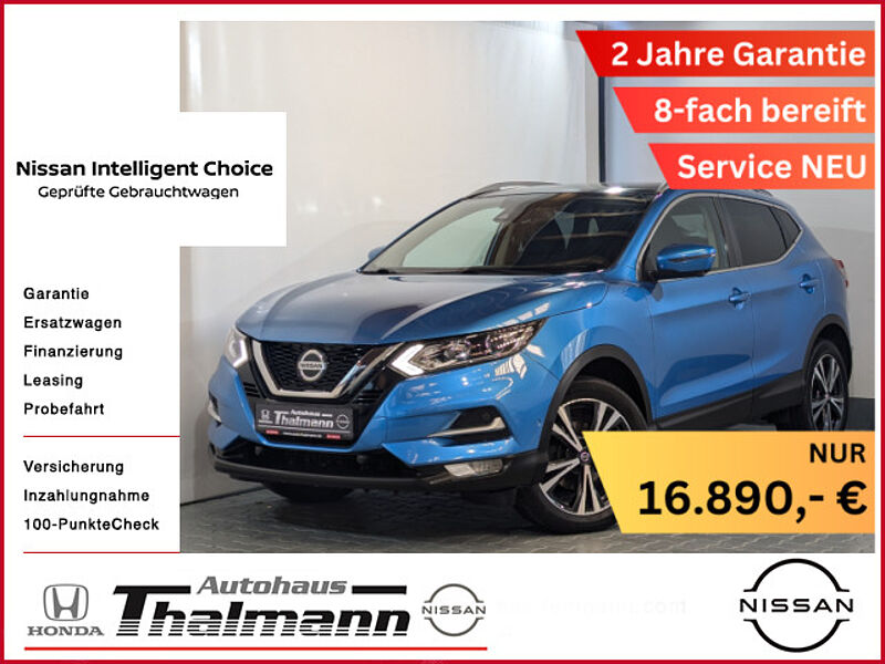 Nissan Qashqai 1.3 DIG-T N-Connecta Panorama-Dach